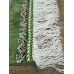 Иранский ковер QUM Silk 10009 Зеленый - фото №4